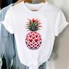 (Asian Size)  Short Sleeve T Shirt Lovely Beach Holiday Women Tee Top Clothing Casual Fashion Print Lady Female Graphic T-shirts