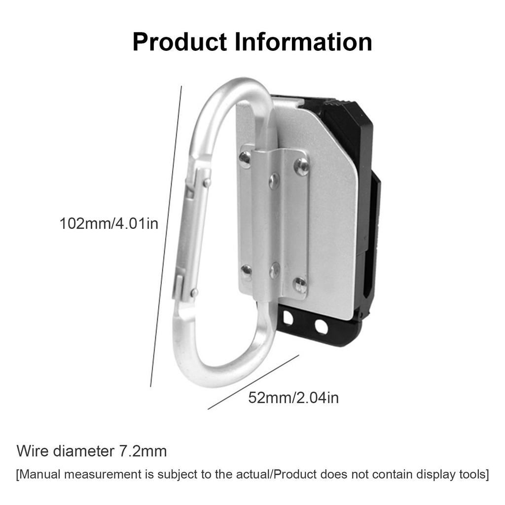 Drill Holder Belt Clip Hook Holsters for Cordless Drill Driver Quick Accessing Eletric Drill Clip Adjustable Tool Belt Hook
