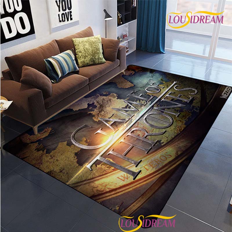 Dragon Of Game Carpet for Living Room Bedroom Rug Kitchen KidsDoor Unslip Floor Mat Birthday gift photography props Alfombra Rug