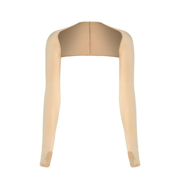 Ice Silk One Piece Shoulder Attached Ice Sleeve Women's UV-Resistant Outer Cover for Golf Sleeve Cover for Sun Protection