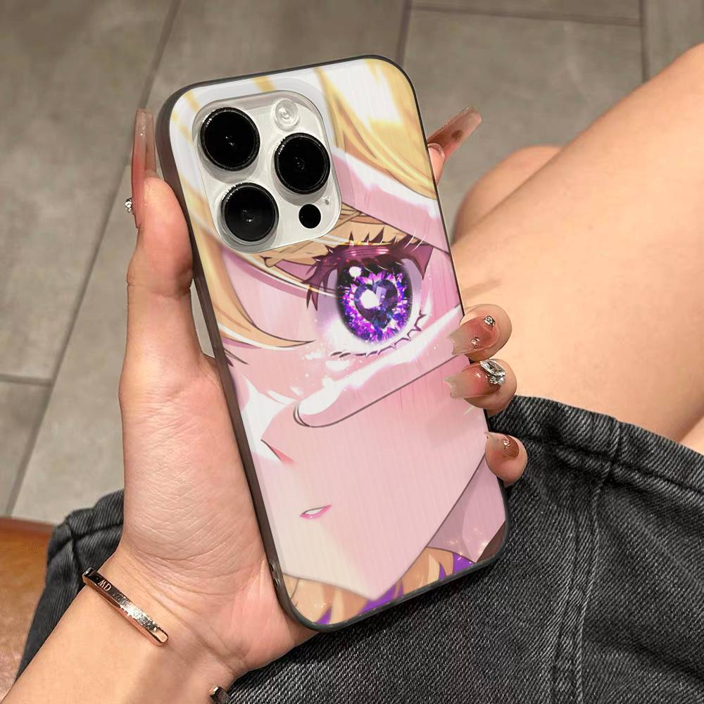 Anime Sugar Sugar Rune Phone Case For IPhone 17 16 15 14 13 12 11 Pro Max Plus Pro Stripe Soft Cover