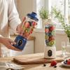 USB Rechargeable Fruit Blender Digital Display Juice Cup Blender  Vegetable Drinks