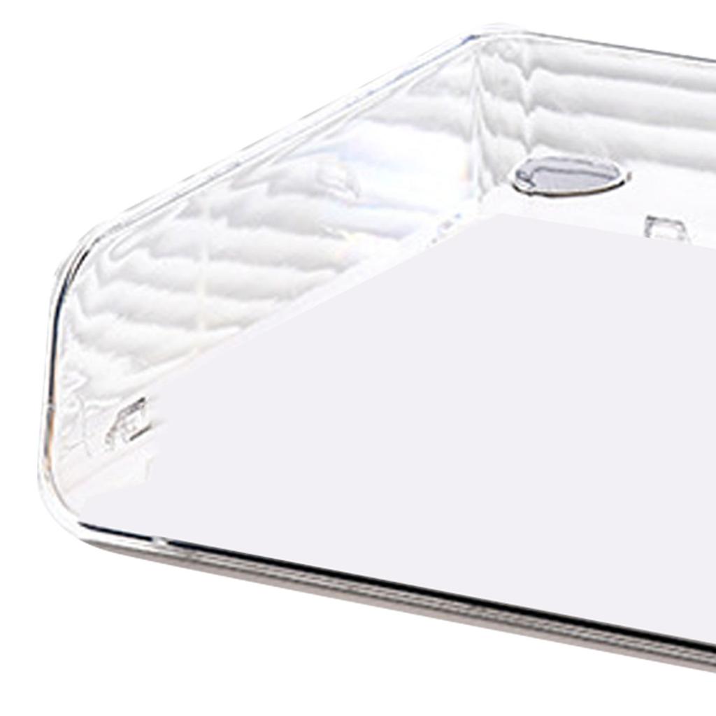 A4 Paper Storage Box Stackable Plastic Large Opening Single Layer Desktop File Organizer for Office