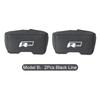 Valve Stems Caps Car Seat Belt Buckle Suede Wear Resistant Protector Cover For Volkswagen VW RLine R Golf Amarok Tiguan Eos Cadd