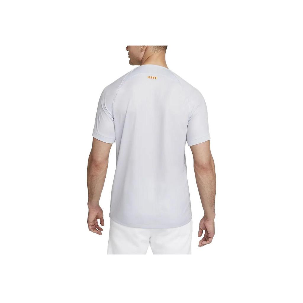 Nike Футболка с круглым вырезом и цветным логотипом, мужская, белая DN2713-043