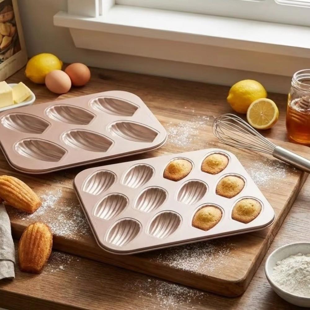 Carbon Steel Muffin Pan Thickened Baking Mold Easy Release Cupcake Mold Bakery