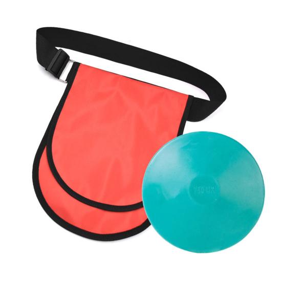 Сумка для хранения дисков, ткань Оксфорд, большая вместимость, регулируемый ремень, спортивная легкоатлетическая сумка для метания дисков, сумка через плечо