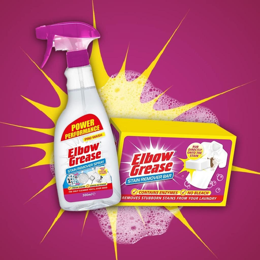 Мыло Elbow Grease® для удаления пятен 100 г | Удаляет стойкие пятна с вашей одежды | Без отбеливателя