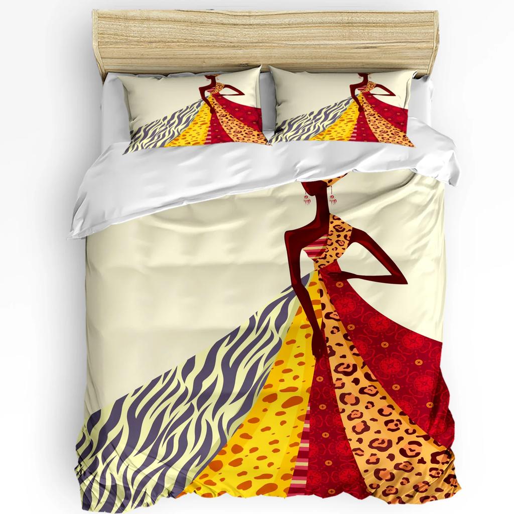 Комфортный пододеяльник с принтом леопарда, наволочка, домашний текстиль, чехол для одеяла, роскошный 3-предметный комплект постельного белья для мальчика, ребенка, подростка, девочки