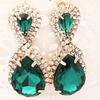 Korean Style Earrings 8-Word Autumn New Small Jewelry Ladies Stage Performance Earring Accessories  E017