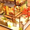 3D деревянный кукольный домик древний город DIY миниатюрная модель рождественские подарки игрушки