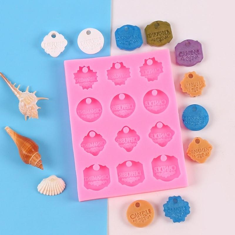 3D Форма для месяца, силиконовая, гибкая, пищевая, для глины, смолы, керамики, конфет, мастики, шоколада, мыла