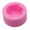 Wholesale DIY Handmade Soap Mold Soap Making 3D Circular Rose Shaped Silicone Soap Mold Cake Candle Mold Craft Decoration