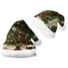 2024 Double-Sided Plus Velvet Christmas Hat for Adults & Kids