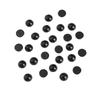 10-500pcs/bag Acrylic Animal Eyes Semi-Round Beads DIY Sewing Fabric Doll Production