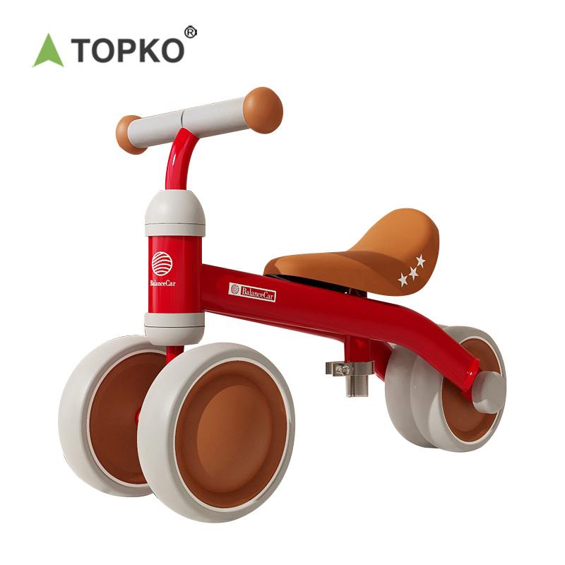 Профессиональный балансовый велосипед TOPKO, 3-колесные детские ходунки, баланс без педалей