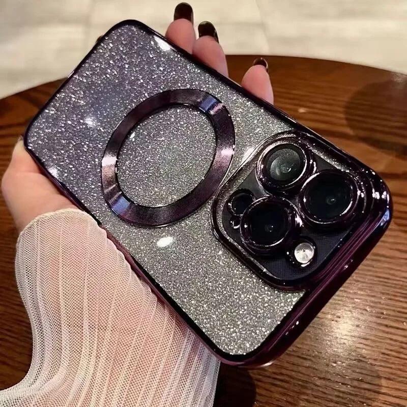 Для Motorola Moto E32 E22i E13 G13 G23 G73 G72 G62 G60S G84 E61 Edge 20 30 E7 Power Plus G22 E20 Чехол для телефона Роскошная блестящая крышка