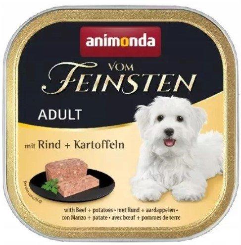 Animonda Dog | Vom Feinsten Adult | Karma Mokra Dla Psa - Tacka 150G - Wołowina Z Ziemniakami 150G