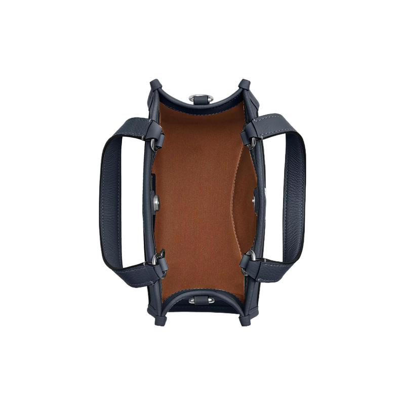 COACH handbag Dempsey 22 solid color detachable shoulder strap with snap buckle, pebbled leather, music bag, tote bag, tote bag, shopping bag