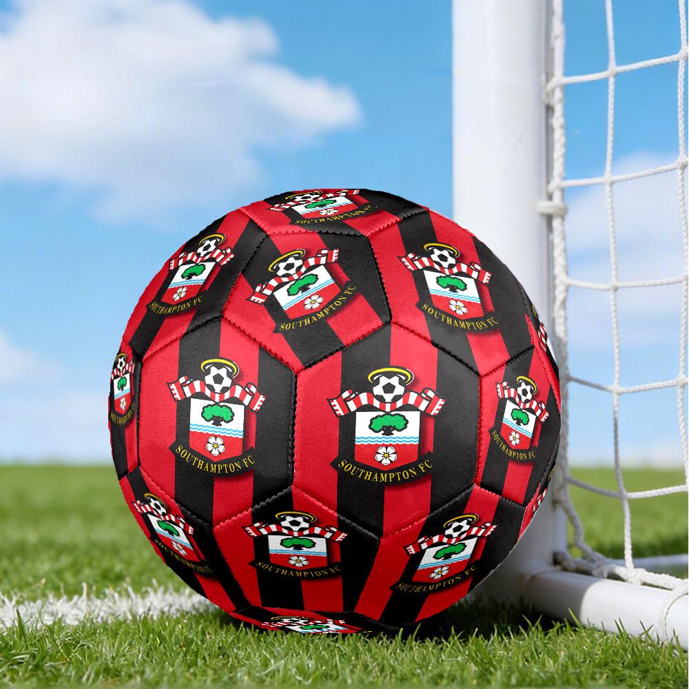 Fc Crest Design Printed Size 5 Soccer Balls, High-Quality, Anti-Slip, Protective Football, A Unique Gift , Birthdays, Christmas Gifts