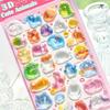 Корейские NEKONI Креативные Еда Фрукты Мультяшные 3D Рельефные Наклейки Скрапбукинг DIY Дневник Милые Школьные Офисные Канцелярские Наклейки
