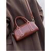 Top-grain Vegetable-tanned Leather Handbag, Boston Pillow Bag, Retro Single-shoulder Women's Bag, Soft Leather Crossbody Bag