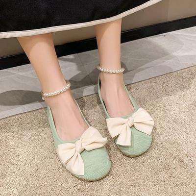 Туфли мокасины Женская обувь Повседневные кроссовки С мелким вырезом Квадратный носок Слипоны Мокасины Летнее платье Бабушка Удобные Новые Сл