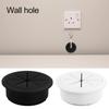 Desk Wire Cord Cable Grommets Hole Cover Plastic Cable Cord Organizer Line Outlet Port
