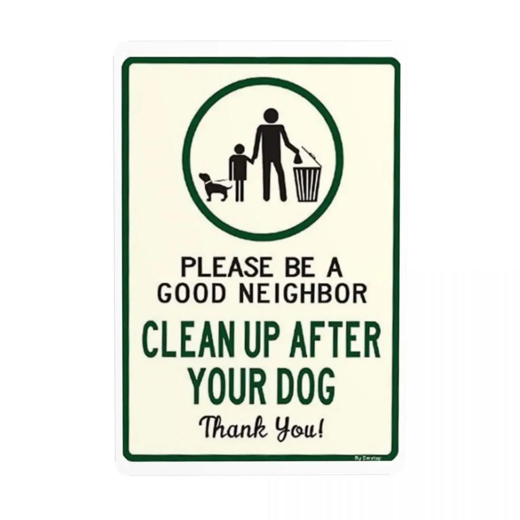 Keine Hunde erlaubt Metall Zinn Zeichen Retro kein Hund Poop Zeichen Zinn dekorative Zeichen Plaketten Club Cafe Restaurant