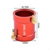 Water Cooling Jacket CNC Machined RC Boat Drive Unit Easy to Install