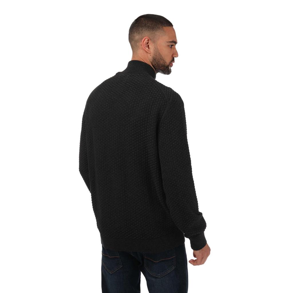 Мужской кардиган на молнии из текстурированного хлопка Gant