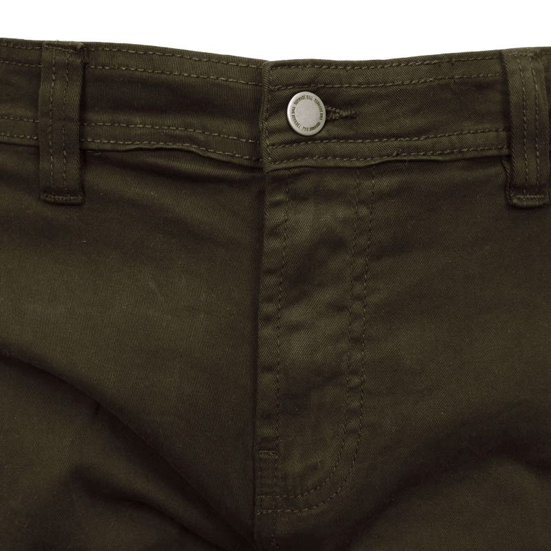 Мужские шорты-бермуды BILL TORNADE из хлопка с манжетами