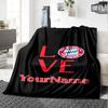 Bayern Munich Personalized Name Blanket Gift Personalized Blanket Soft & Cozy for Chair Nap Livingroom Seaside for All Occasions