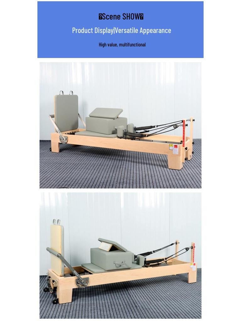 Women's Multifunctional Pilates & Yoga Core Bed for Home Exercise