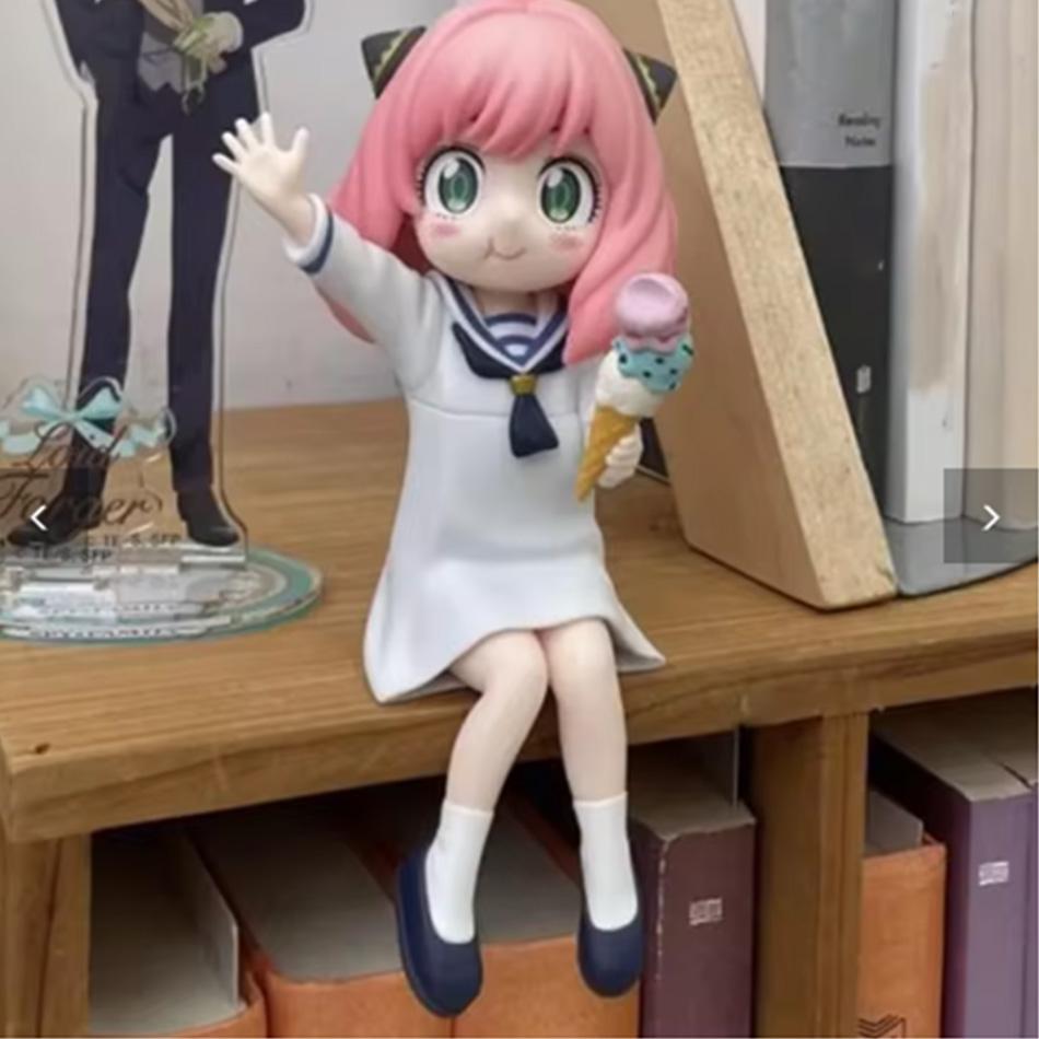 Figura de la  Anya Forger figuras de Anime Linda familia espía 14cm estatua de PVC colección de estatuillas modelo decoración de