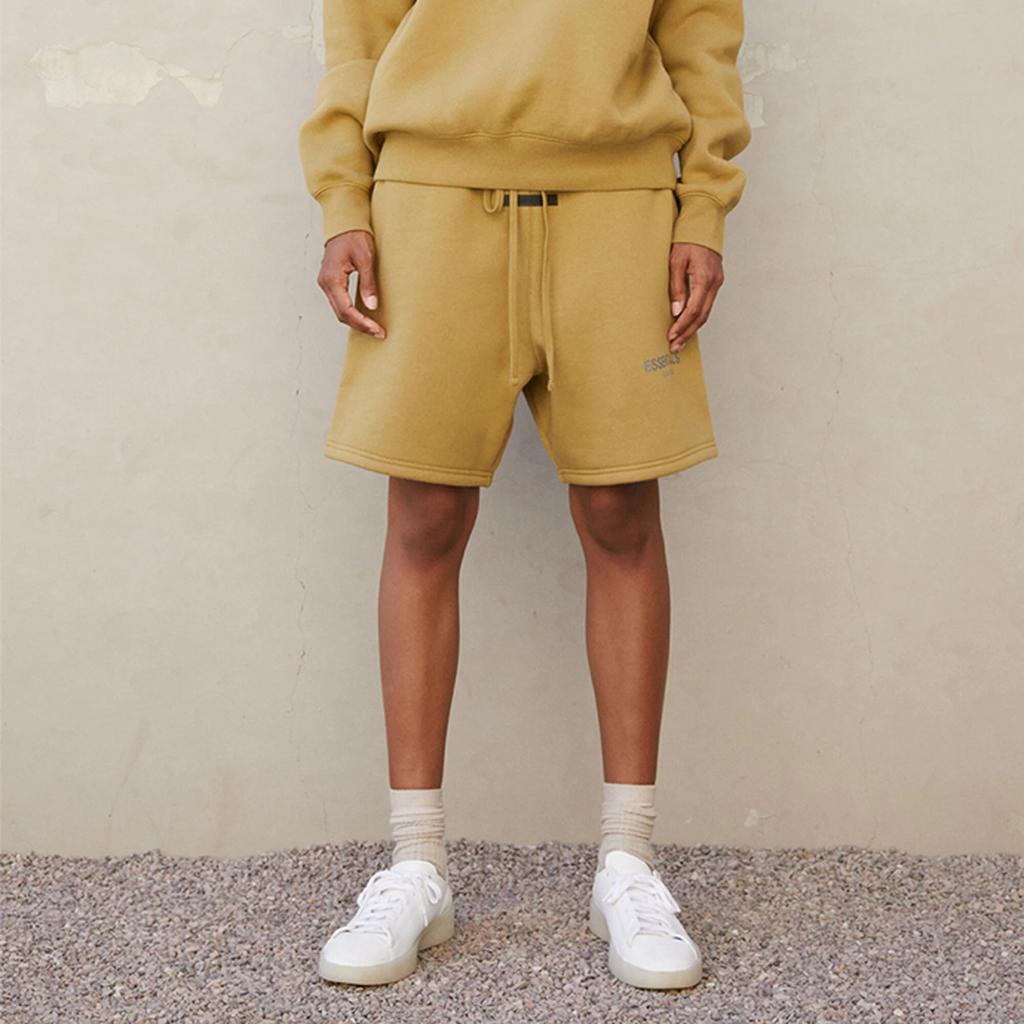Fear of God Essentials Шорты-свитшот унисекс FOG-FW21-021 Янтарный FW21