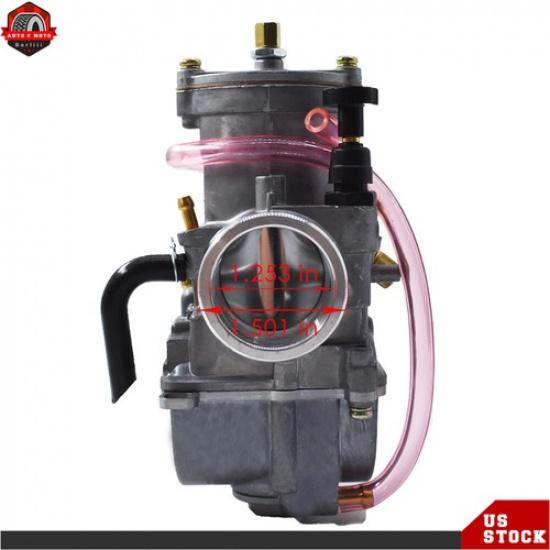 Racing Flat Side Carburetor Fit For Yamaha YZ85 YZ80 125 Honda Suzuki Kawasaki