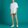 Men's Converse Skate Loose Printing Sports Round Neck Short Sleeve White 10021508-A03