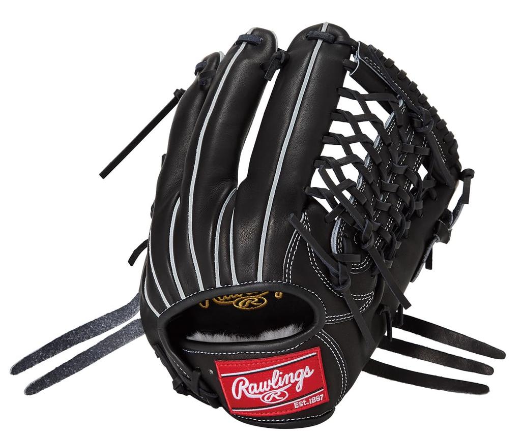 Rawlings PRO EXCEL GR5HEN65 Baseball for Throws HOH® Glove, Soft, All-Around, Black, 11.75 Inches, Left-Handed