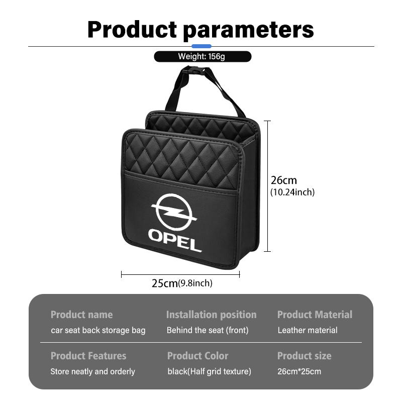 Car Storage Box Phone Pocket Back Seat Organizer Hanging Bag For Opel Astra G H J K F Corsa D Zafira B Insignia Mokka Regal