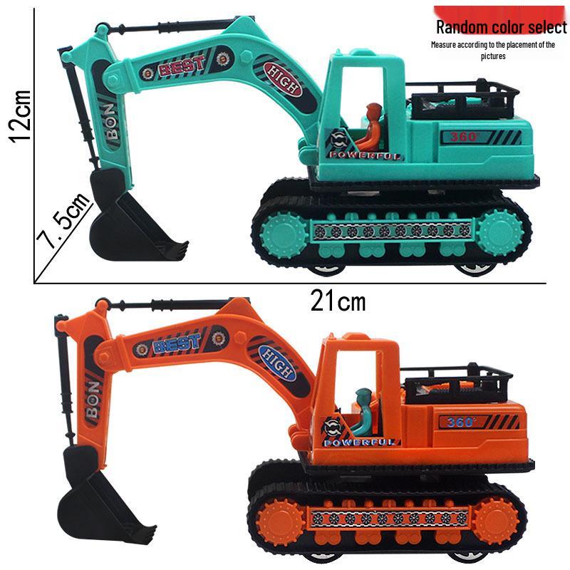 Игрушечный экскаватор с большой инерцией, инженерная машина, модель-симулятор для детей