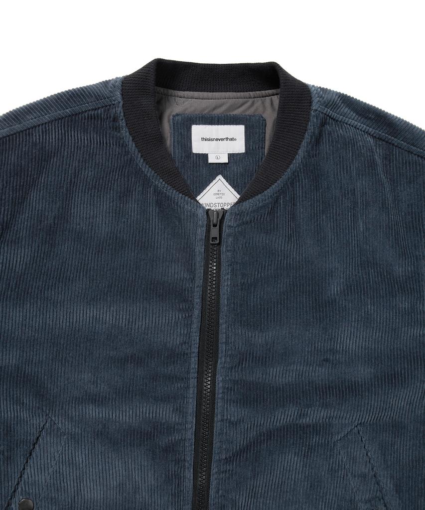 Thisisneverthat Gore-Tex Windstopper Cord Jacket Navy