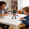 Набор «Сделай сам» Подвижная фигурка StickMan, шарнирная экшн-фигурка с оружием и подвижными конечностями, многосуставной Stickman, конструктор