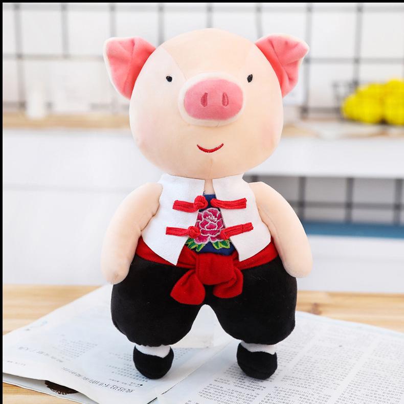 Милый плюшевый брелок-подвеска в виде свиньи - забавный, уродливо-милый подарок для пары