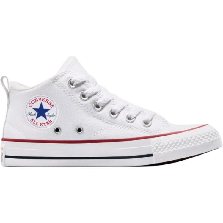Converse Chuck Taylor All Star Abrasion Resistant Breathable Mid top Kids Canvas Shoes White A04822C