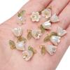 11x14mm 2-10Pcs acrylic lily of the valley flower bud beads plated with colored loose beads, handcrafted DIY making jewelry 2029