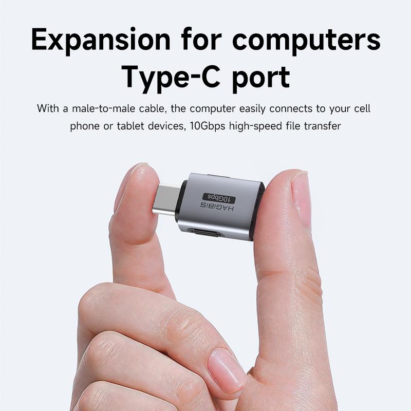 Hagibis USB to Type C OTG Adapter 10Gbps High-Speed Data Transfer USB C Male to A Female For Macbook Pro iPhone 17 iPad Tablet