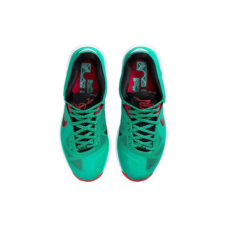 Nike Мужские кроссовки LeBron 9 Low Reverse Liverpool темно-зеленые черные DQ6400-300