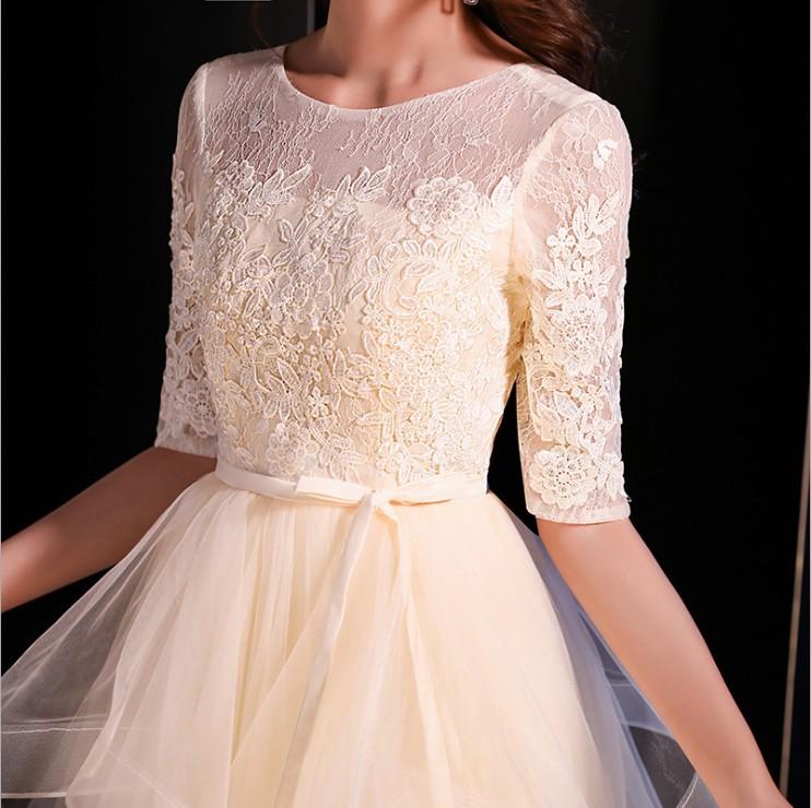 Атласное основное свадебное платье, новое простое французское платье с высокой текстурой Qidi Hepburn, тонкое зимнее платье с рукавами-рукавами