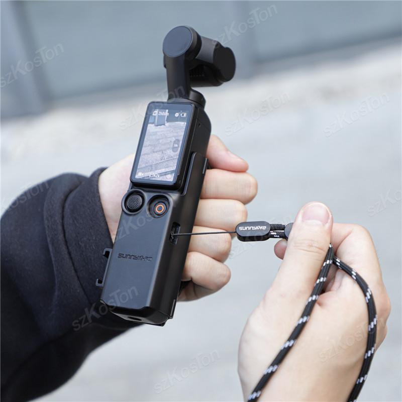 Расширяемый ремешок на руку для DJI Pocket 3, ремешок на руку, защитный чехол, ремешок, расширяемая рама, крышка ручки для DJI Osmo Pocket 3